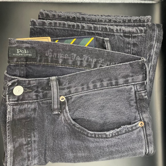 RALPH LAUREN Classic Fit JeansTiger Embroidered